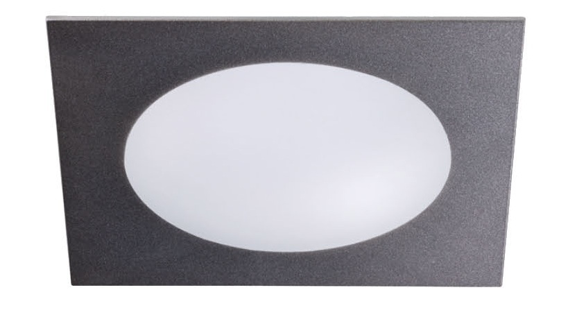 DOWNLIGHT LED 24W. GRIS METALICO-