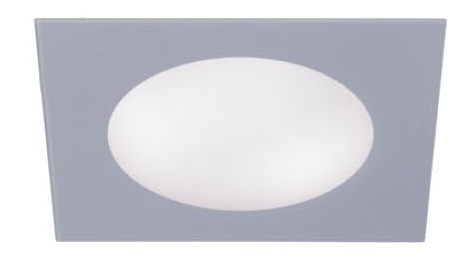 DOWNLIGHT LED 24W. CUADRADO CRISTAL GRIS