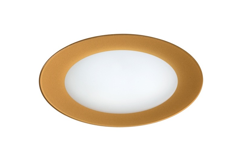 DOWNLIGHT LED 24W. REDONDO CRISTAL ORO