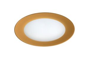 DOWNLIGHT LED 18W. REDONDO CRISTAL ORO