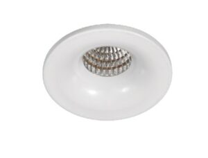 MINI EMPOTRADO LED 3W. REDONDO BLANCO-