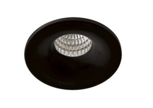MINI EMPOTRADO LED 3W. REDONDO NEGRO-
