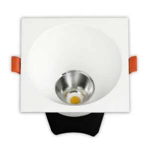 EMPOTRADO LED 8W. COB CUADRADO BLANCO