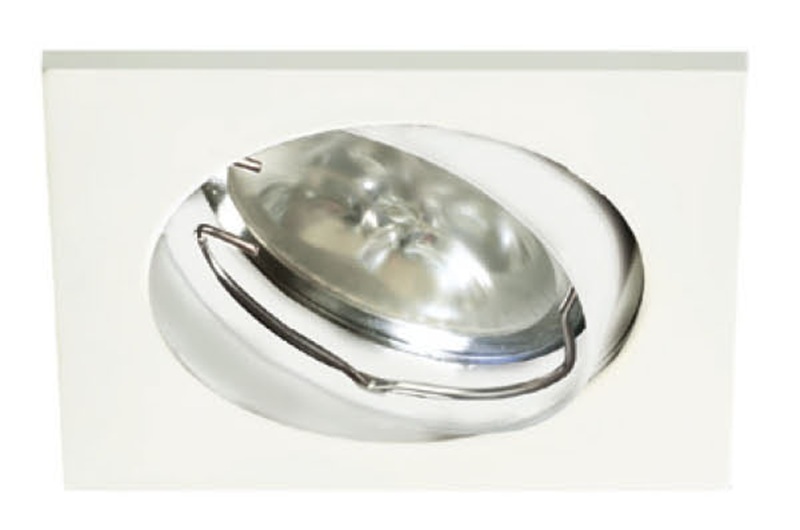 EMPOTRADO ALUMINIO GU-10 BLANCO-