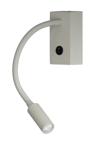 APLIQUE LECTOR 3W. EQUIPO BLANCO-