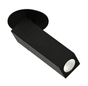 FOCO EMPOTRABLE LED G-9 CUADRADO NEGRO-