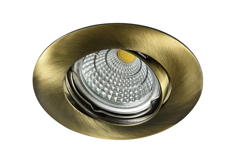 EMPOTRADO ALUMINIO GU-10 CUERO-