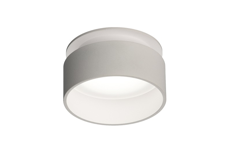 EMPOTRADO ALUMINIO GU-10 RETROILUMINADO BLANCO-