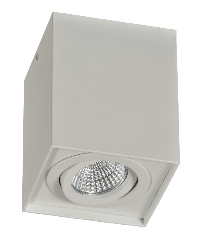 CUBO SUPERFICIE GU-10 BLANCO-