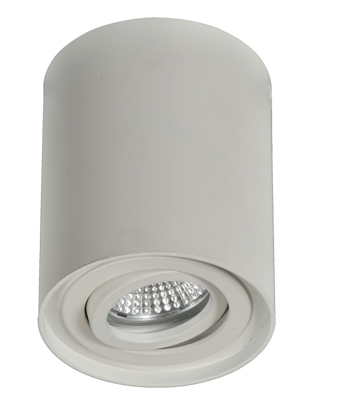CILINDRO SUPERFICIE GU-10 BLANCO-
