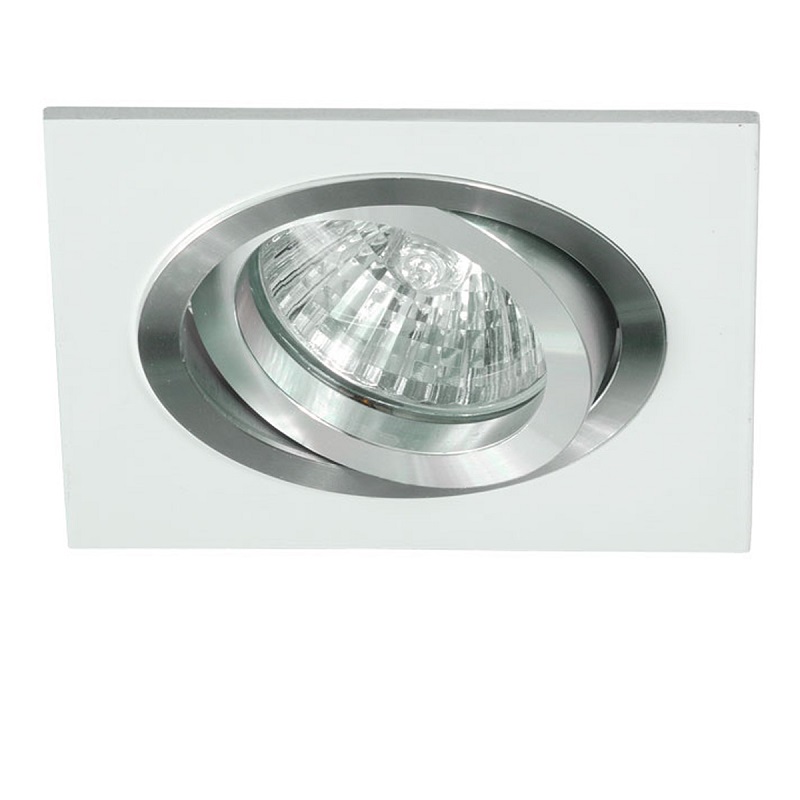 EMPOTRADO GU-10 ALUMINIO-BLANCO-