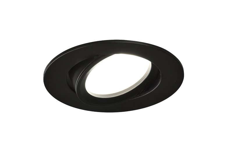 EMPOTRADO ALUMINIO GU-10 NEGRO-