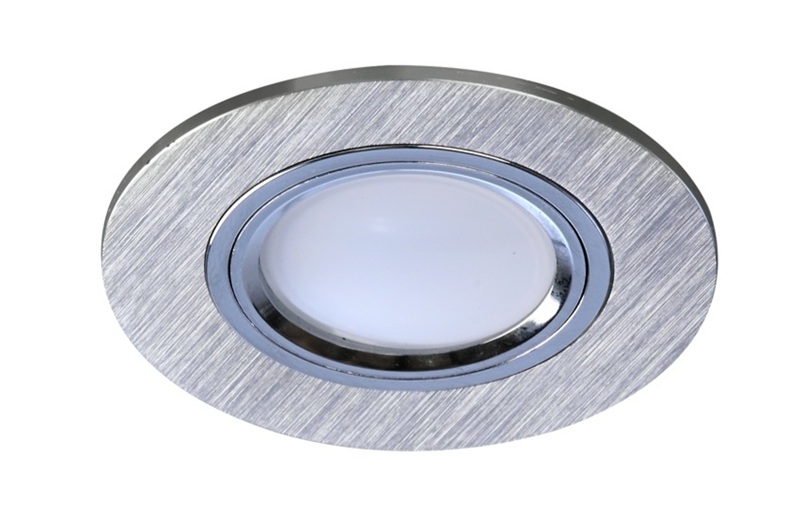 EMPOTRADO DECOR GU-10 ALUMINIO CROMO-