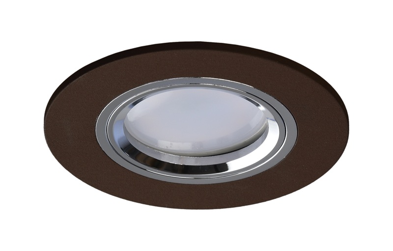 EMPOTRADO DECOR GU-10 OXIDO CROMO-