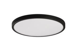 PLAFON LED 18W. NEGRO-