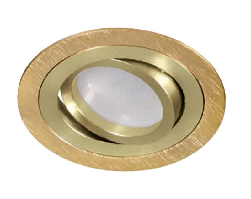 EMPOTRADO ALUMINIO GU-10 ORO-