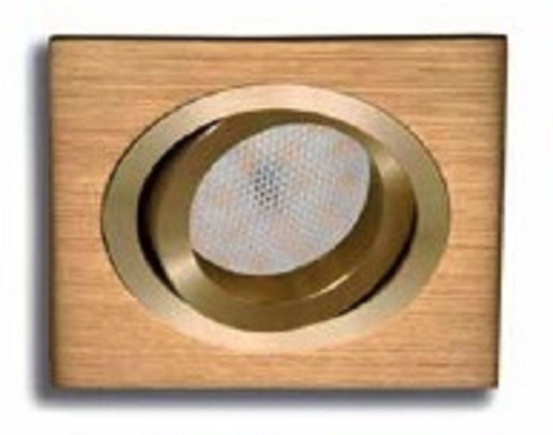 EMPOTRADO ALUMINIO GU-10 ORO-