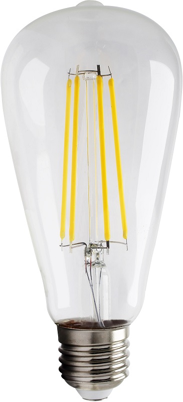 BOMBILLA LED 8W. PERA E-27