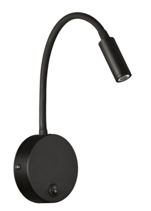 APLIQUE LECTOR 3W. EQUIPO NEGRO-