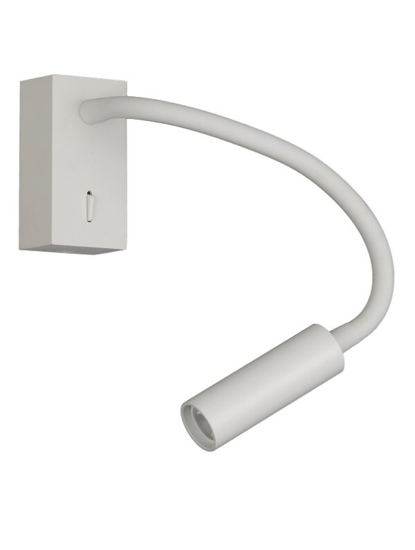 APLIQUE LECTOR 3W. G-9 FLEXIBLE BLANCO-