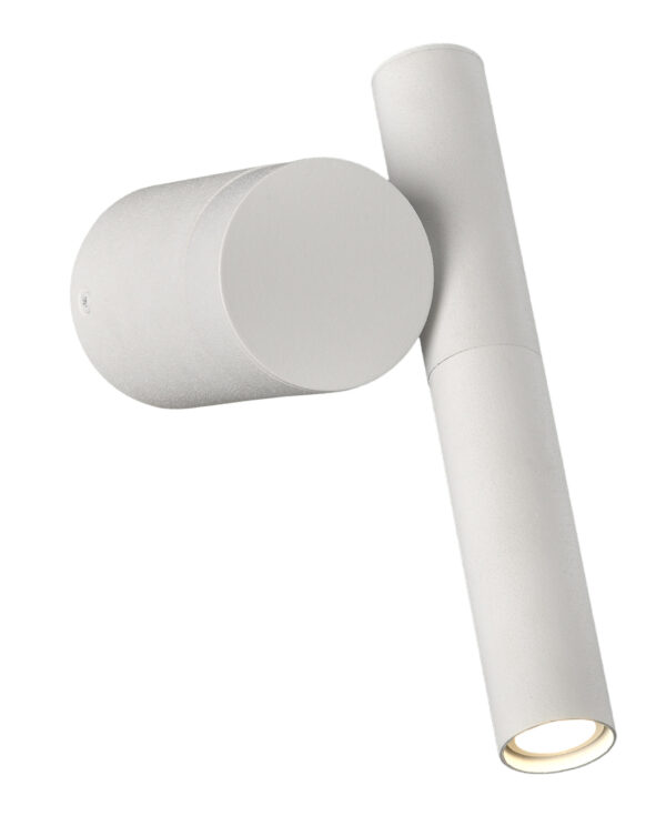 APLIQUE LECTOR 3W. G-9 CILINDROS BLANCO-