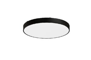 PLAFON 40W. ALUMINIO CCT NEGRO-