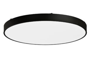PLAFON 80W. ALUMINIO CCT NEGRO-
