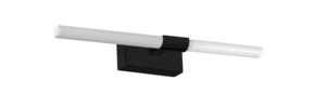 APLIQUE BAÑO 10W. MULTIFUNCION NEGRO-