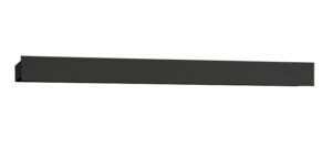 APLIQUE PARED 20W. LUZ DOBLE NEGRO-