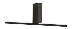 APLIQUE PARED 10W. BAÑO NEGRO-