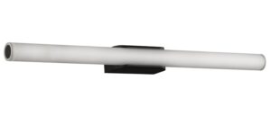 APLIQUE BAÑO 12W. NEGRO CCT LUZ 360º-
