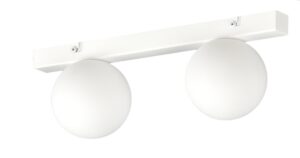 REGLETA 2 BOLAS G-9 BLANCO-