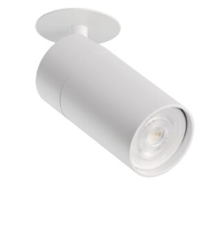 FOCO 1 LUZ GU-10 EMPOTRADO BLANCO-