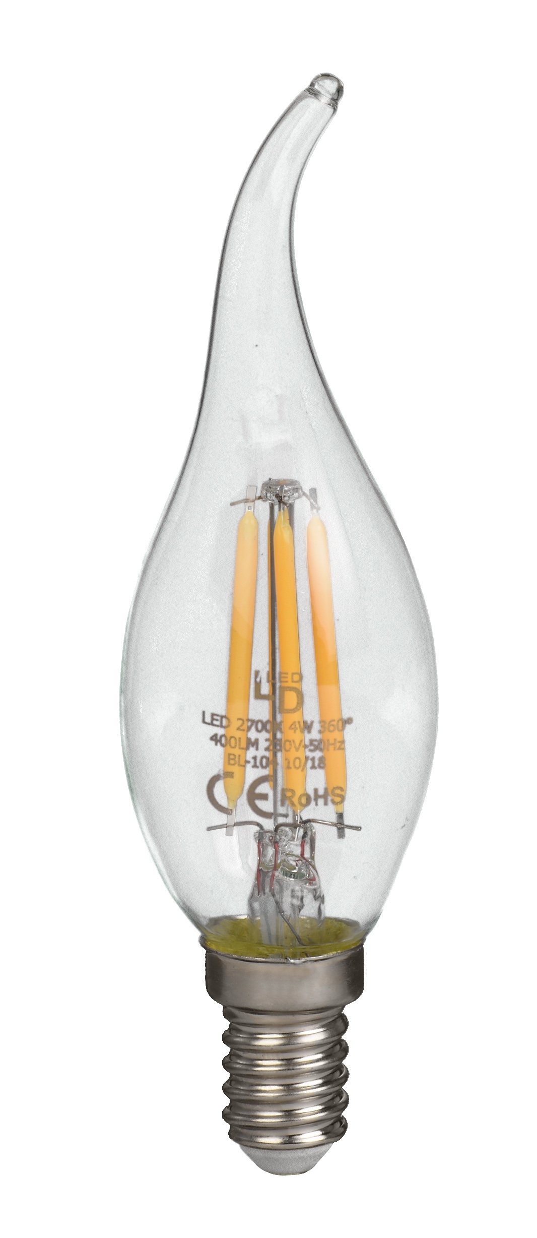 BOMBILLA LED E-14 4W. VINTAGE