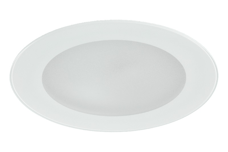 DOWNLIGHT LED 24W. REDONDO CRISTAL BLANCO