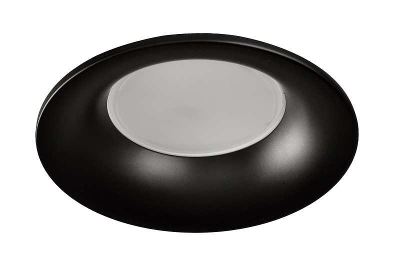 EMPOTRADO CONCAVO GU-10 NEGRO-