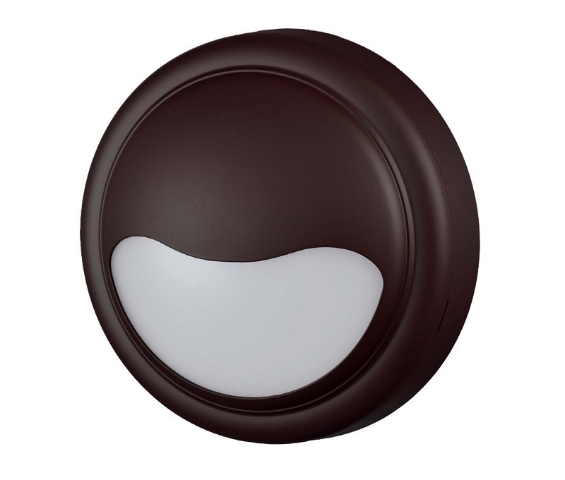 APLIQUE EXTERIOR 15W. MARRON OXIDO-