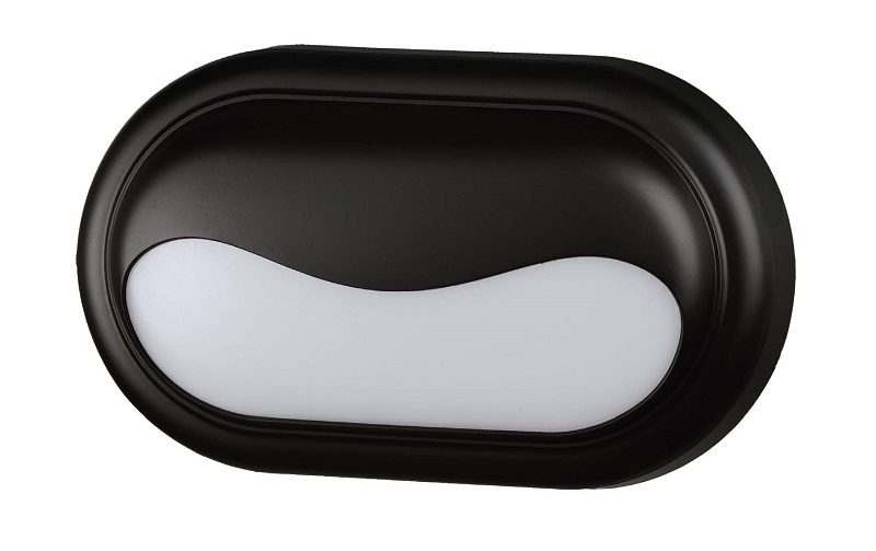 APLIQUE EXTERIOR 15W. NEGRO-