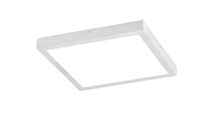 PLAFON 40W. ALUMINIO BLANCO-