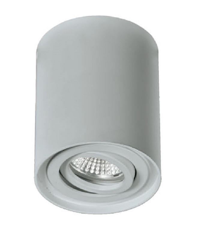 CILINDRO SUPERFICIE GU-10 PLATA-