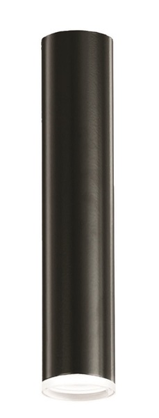 CILINDRO SUPERFICIE GU-10 NEGRO DIFUSOR 250mm-