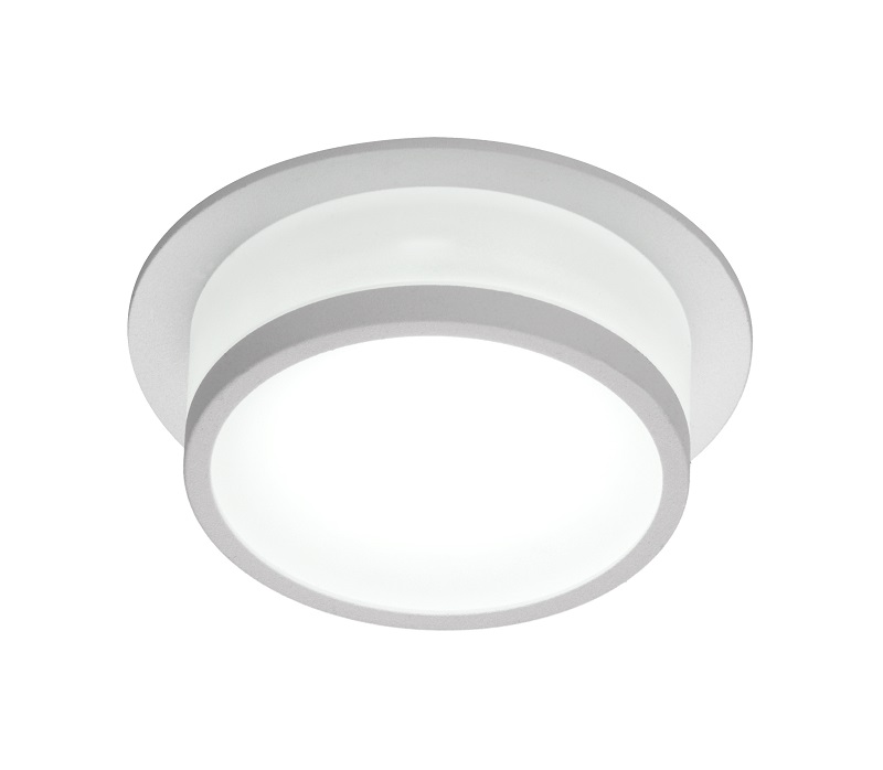EMPOTRADO GU-10 ALUMINIO BAÑO IP BLANCO-