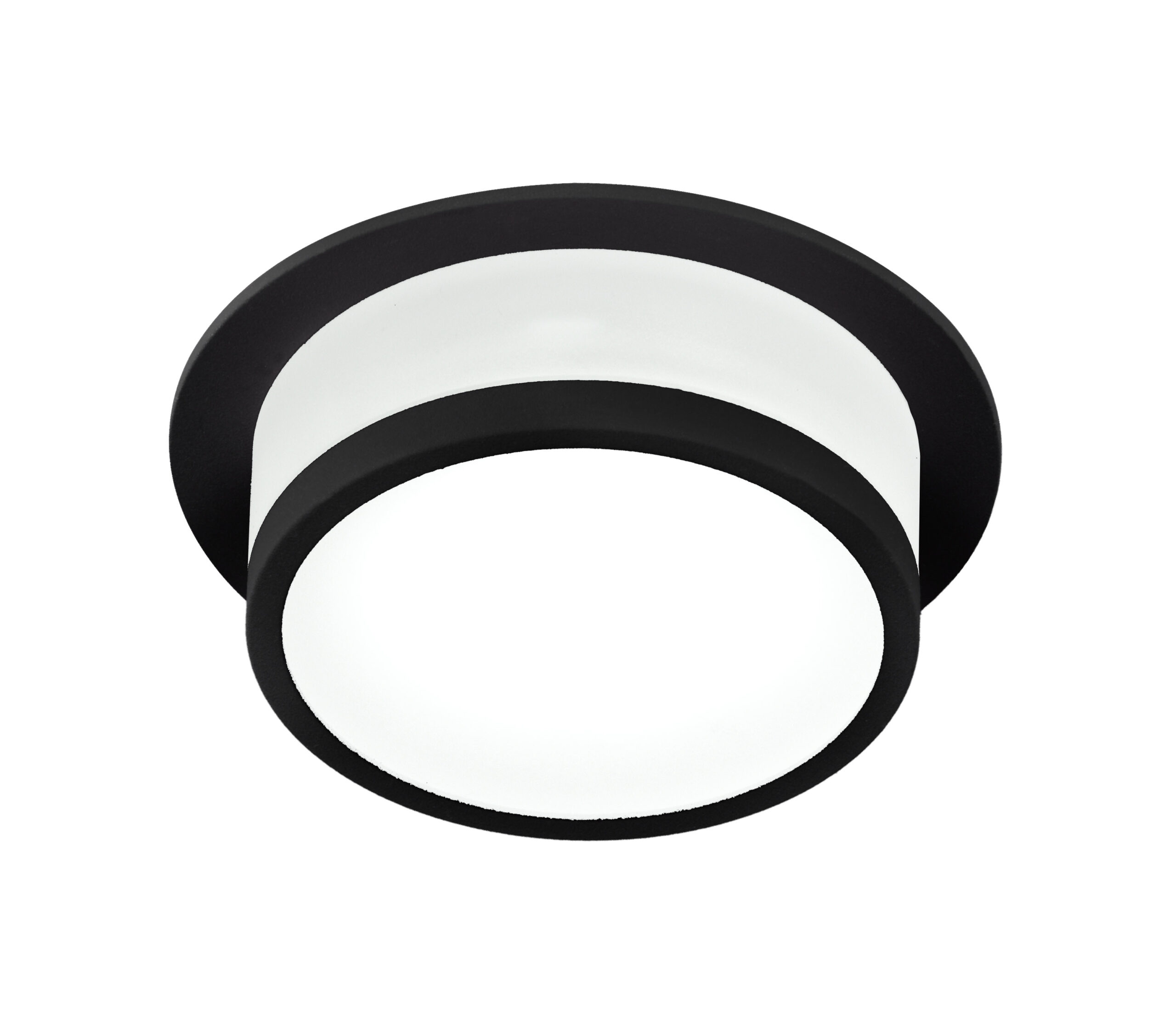 EMPOTRADO GU-10 ALUMINIO BAÑO IP NEGRO-