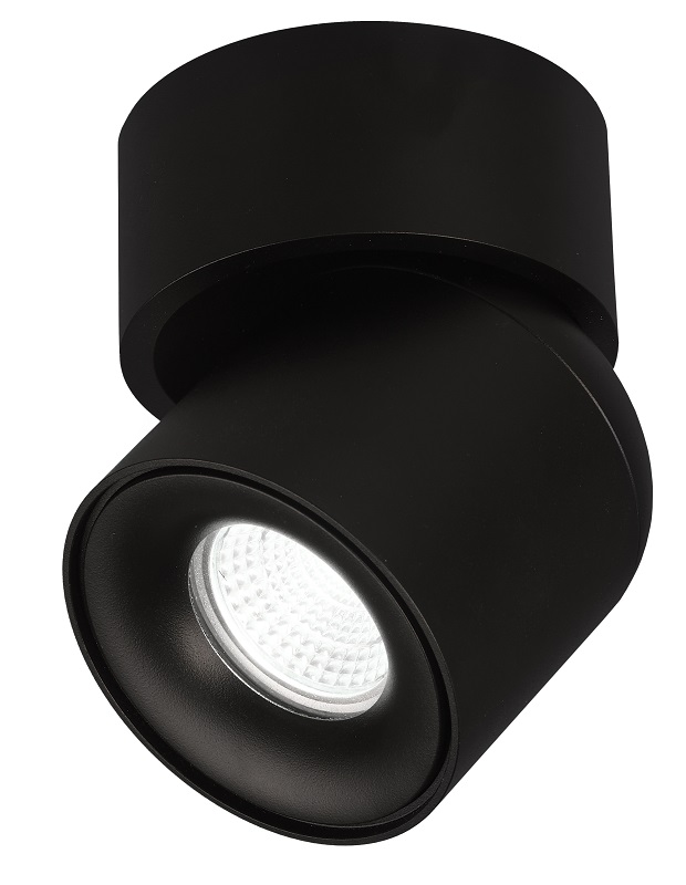 FOCO SUPERFICIE GU-10 NEGRO-