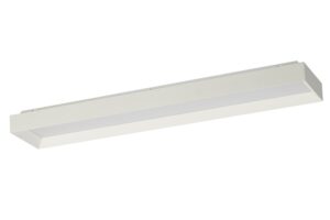 PLAFON 60W. PERFIL ALUMINIO BLANCO-