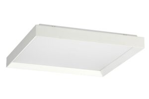 PLAFON 50W. PERFIL ALUMINIO CUADRADO BLANCO-
