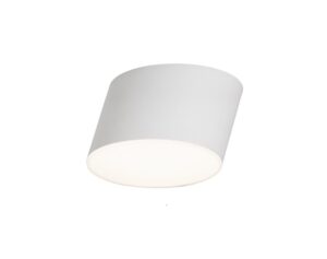EQUIPO SUPERFICIE LED 10W. REDONDO INCLINADO BLANCO-