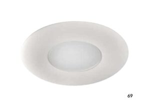 EMPOTRADO ALUMINIO FIJO GU-10 BLANCO-