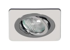 EMPOTRADO ALUMINIO GU-10 BLANCO-CROMO-