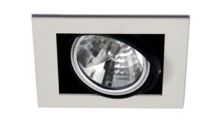 EMPOTRADO HIERRO QR-111 BLANCO-NEGRO-